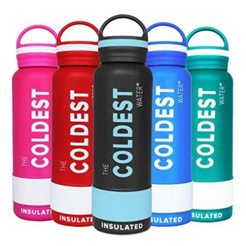 Where is the coldest water bottle manufactured?