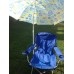 Universal Umbrella Holder (WORKS WITH STRAIGHT UMBRELLA POLE UP TO 1" DIAMETER)  Large adaptor sold separately